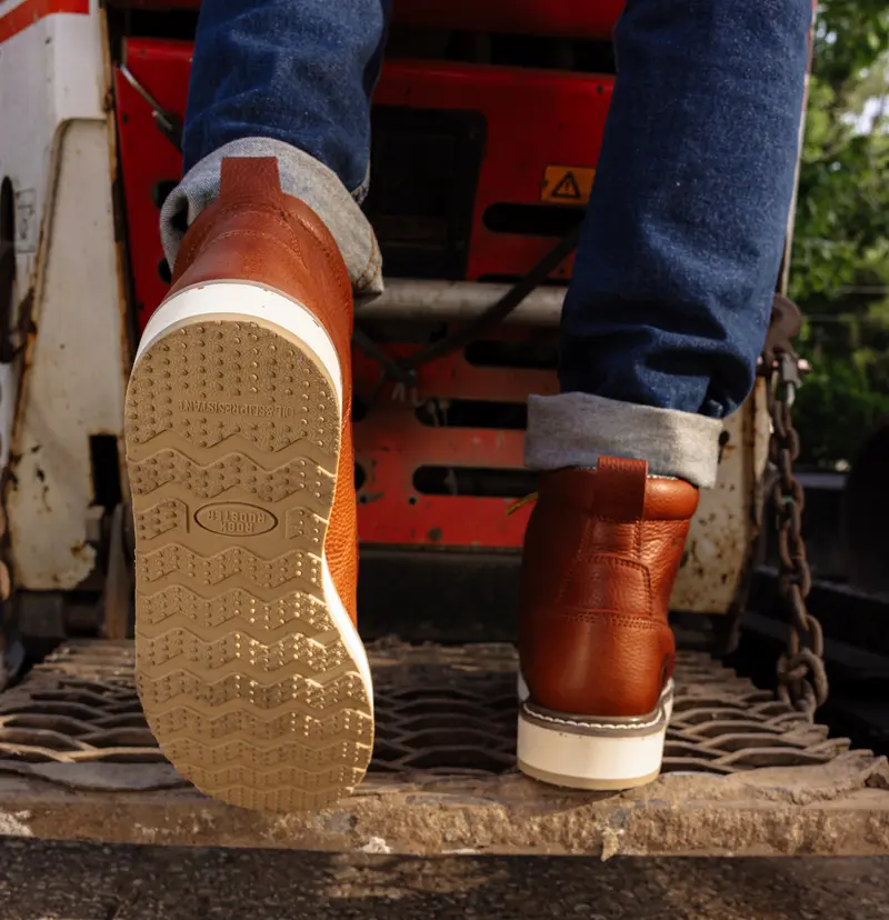 6-Inch Waterproof Wedge Work Boot