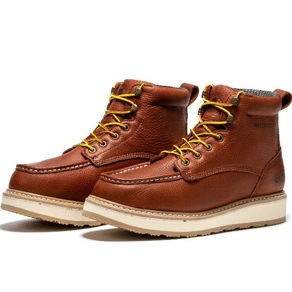 6-Inch Waterproof Wedge Work Boot