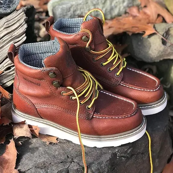 6-Inch Waterproof Wedge Work Boot