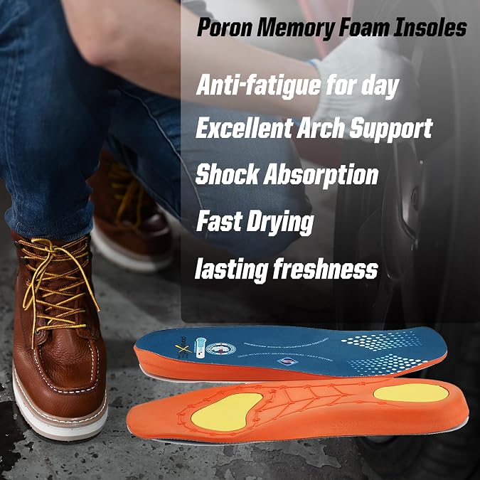 6-Inch Waterproof Wedge Work Boot